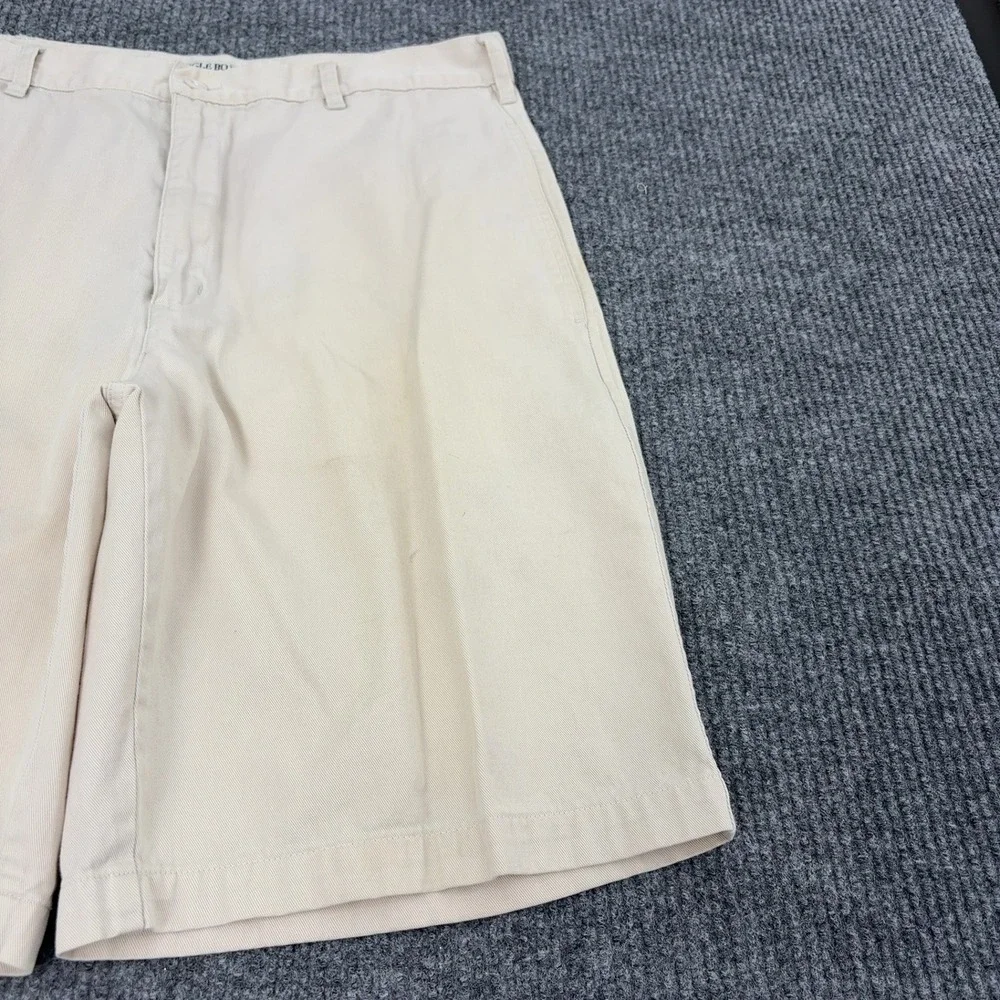 Vintage Bugle Boy Shorts Mens 36 Khaki Cotton Chino Casual 90s Retro